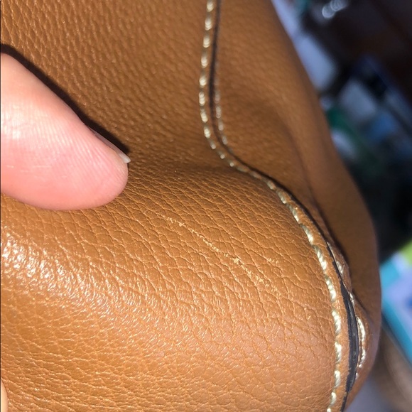 Michael Kors Cognac Leather Purse - Picture 7 of 7